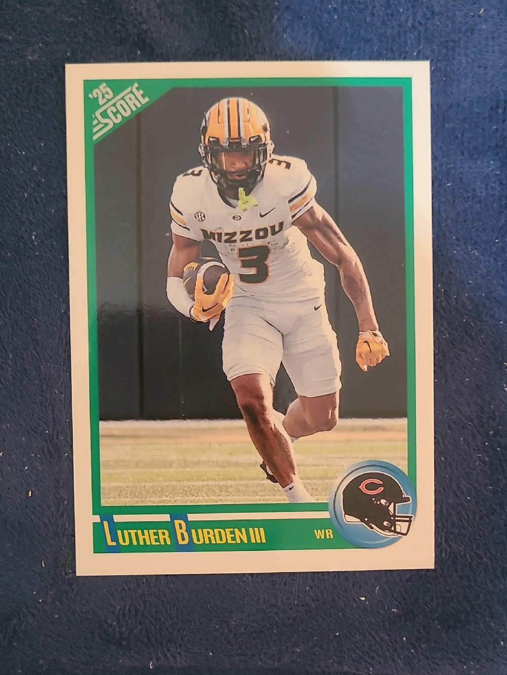 2025  Score Luther Burden III Football Trading Card -